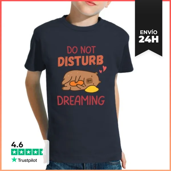 Camiseta Clásica Para Niños Modo De Siesta Del Oso Soñador
