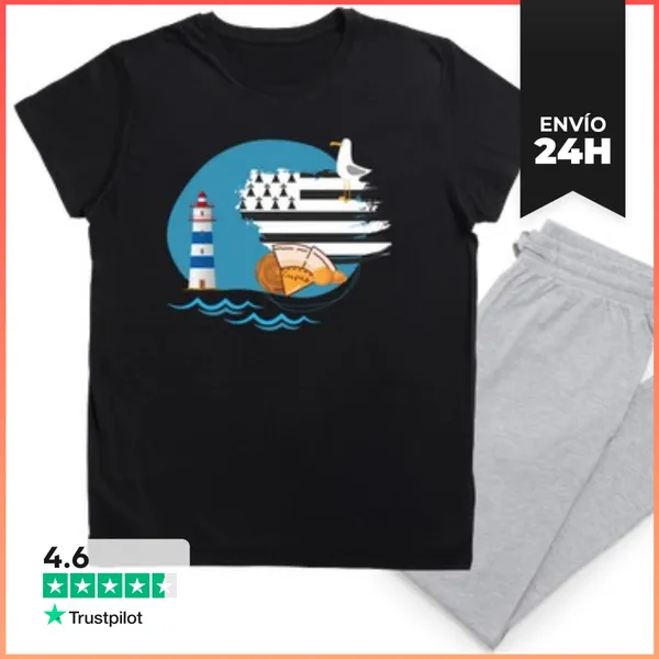 Pijama Bretaña Bretonas Tortitas Bretonas LaTostadora