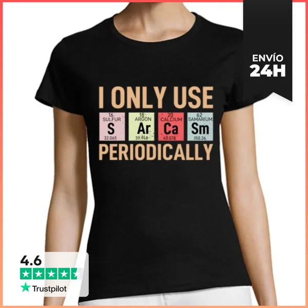 Camiseta Mujer Clásica Saraksmus Científico LaTostadora