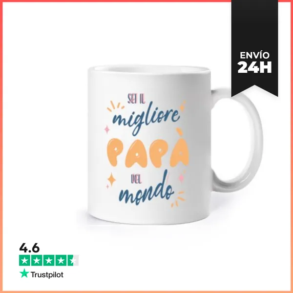 Taza Sei Il Migliore Papà Del Mondo LaTostadora