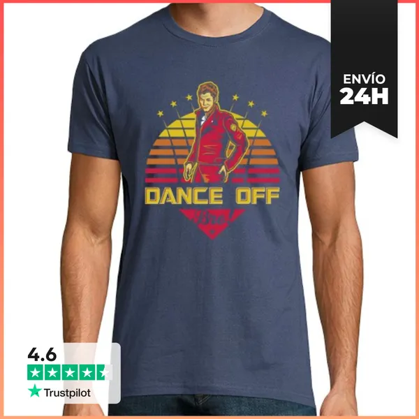 Camiseta Hombre Clásica Dance Off Bro LaTostadora