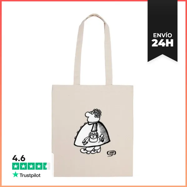 Bolsa De Tela Bolsa Concha Y Mariano LaTostadora