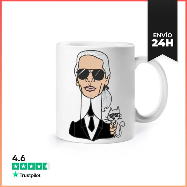 Taza Karl Lagerfeld. LaTostadora