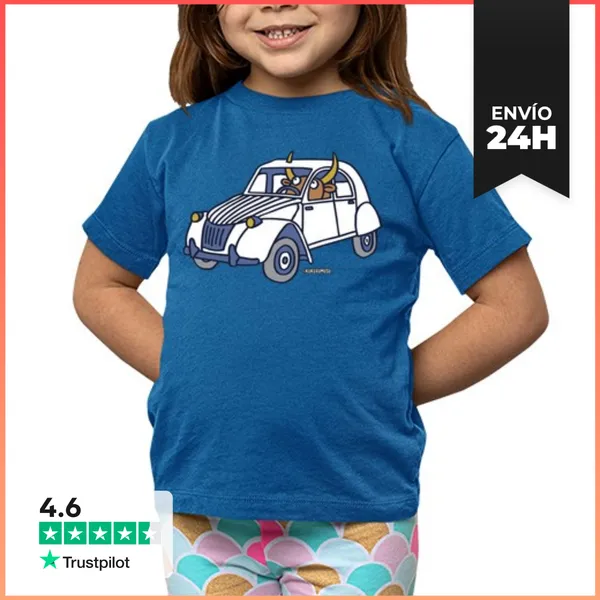 Camiseta Clásica Para Niños 2CV LaTostadora