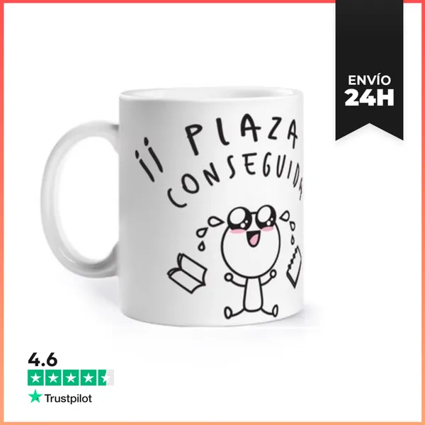 Taza Plaza De Oposiciones Conseguida LaTostadora