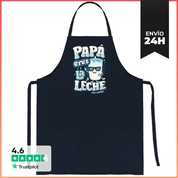 Delantal Papá Eres La Leche LaTostadora