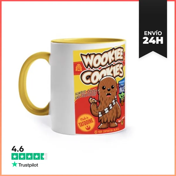 Taza De Colores Galletas Wookiee LaTostadora