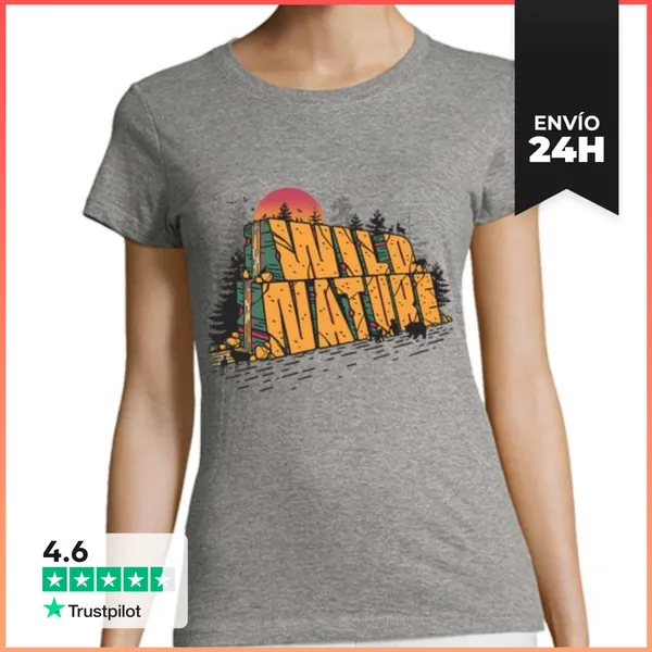 Camiseta Mujer Clásica Wild Nature LaTostadora