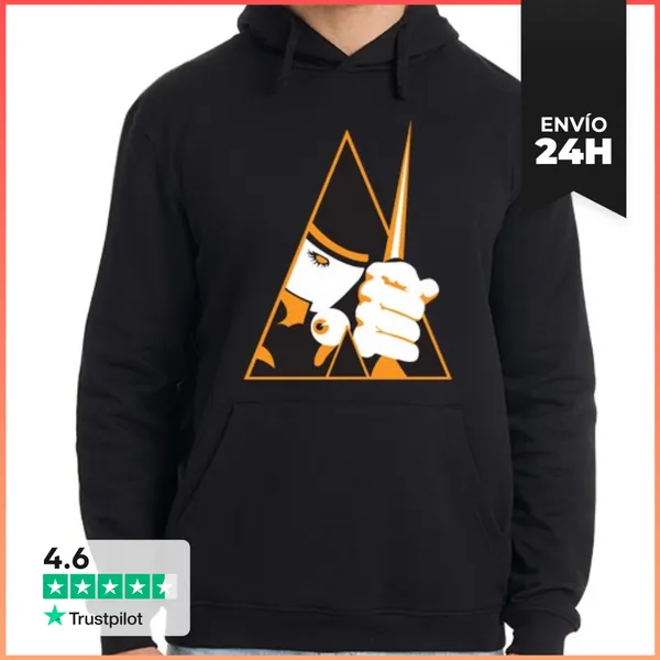 Sudadera Unisex Con Capucha La Naranja Mecánica LaTostadora