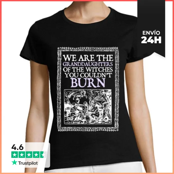 Camiseta Mujer Clásica Granddaughters Of The Witches 3