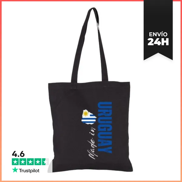 Bolsa De Tela Hecho En Uruguay, Amo Uruguay LaTostadora