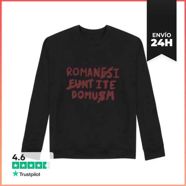 Sudadera Unisex Romani Ite Domum Jersey LaTostadora
