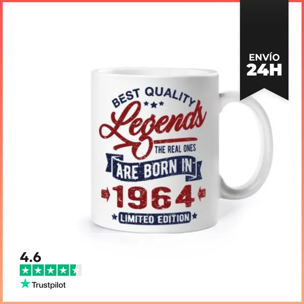 Taza Leyenda De 1964 LaTostadora