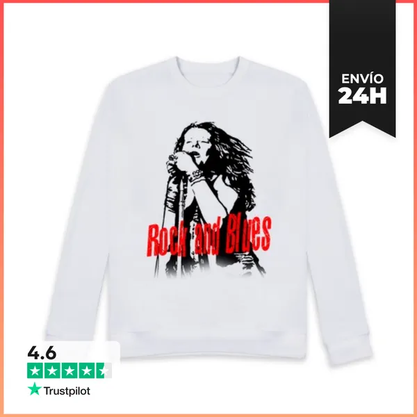 Sudadera Unisex Rock Y Blues LaTostadora