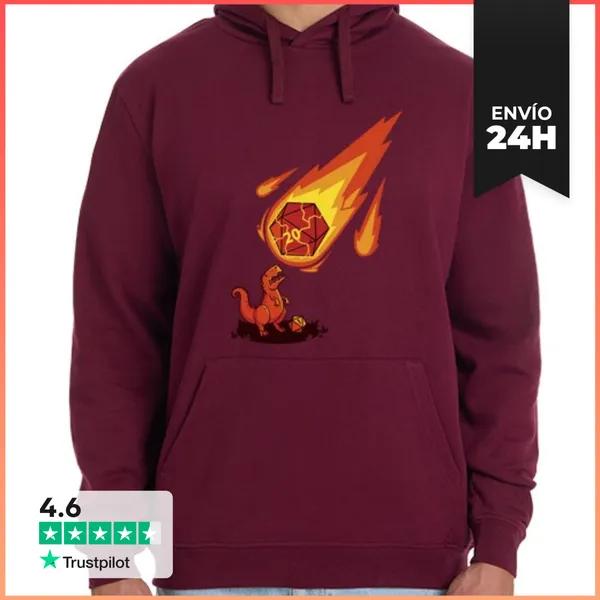 Sudadera Unisex Con Capucha Critical Strike! LaTostadora