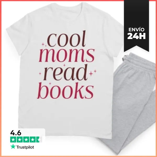 Pijama COOL MOMS READ BOOKS LaTostadora