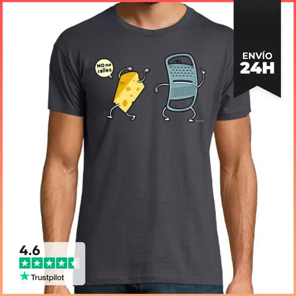 Camiseta Hombre Clásica No Me Ralles LaTostadora