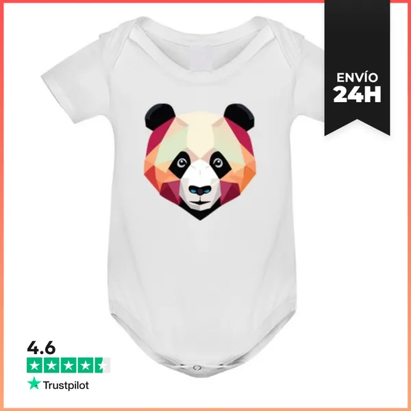 Body Bebé Nuestro - Panda - Naturaleza LaTostadora