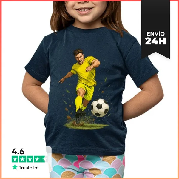 Camiseta Clásica Para Niños Fútbol Villarreal LaTostadora