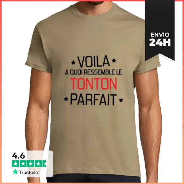 Camiseta Hombre Clásica Tío Abuelo / Tío LaTostadora