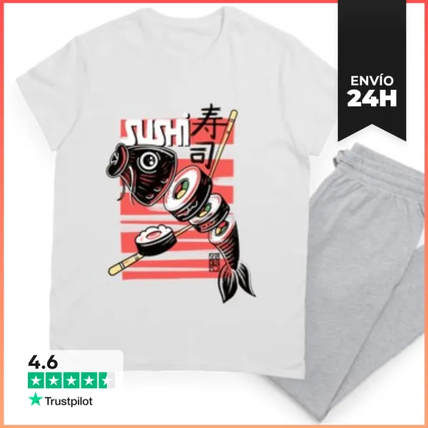 Pijama Sushi Love LaTostadora