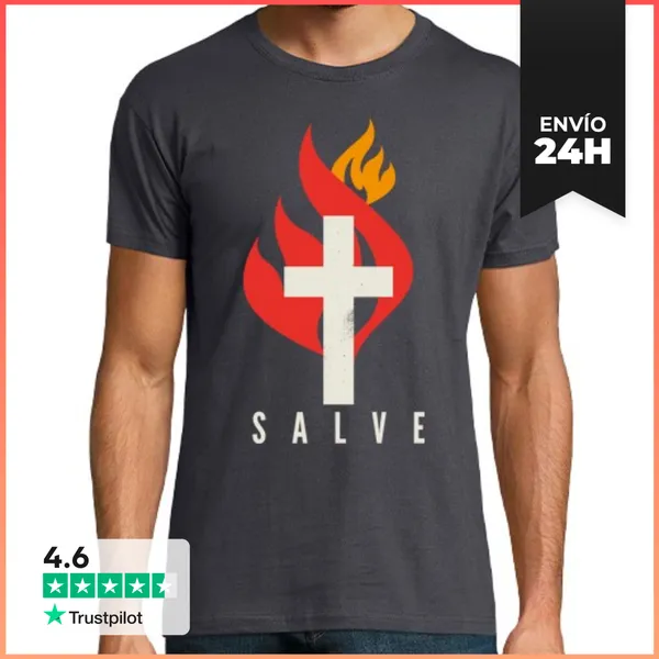 Camiseta Hombre Clásica LPR Salve Minimal LaTostadora