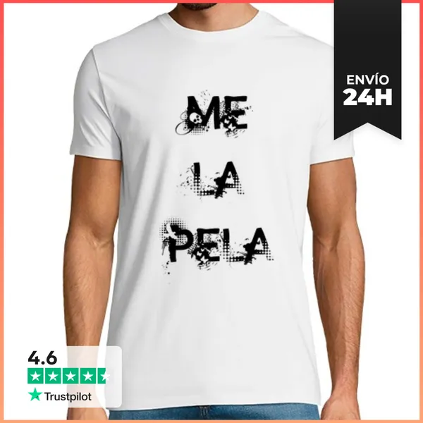 Camiseta Hombre Clásica Me La Pela N LaTostadora
