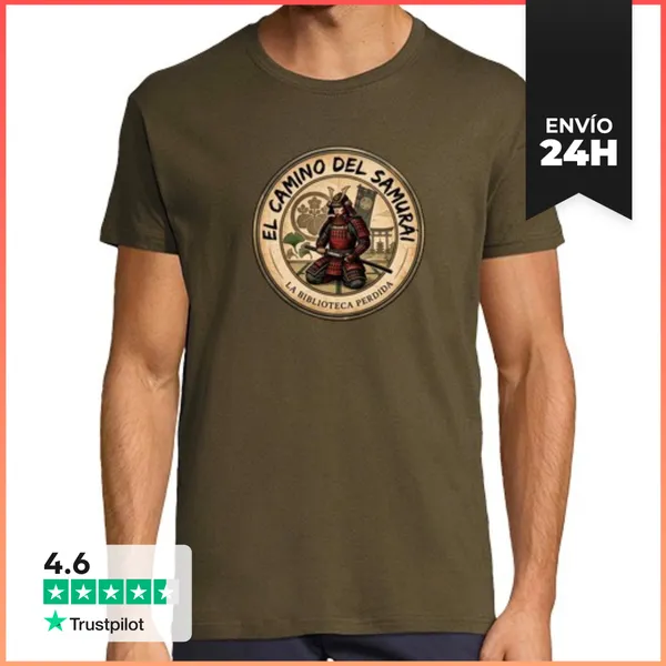 Camiseta Hombre Clásica Samurai Army LaTostadora