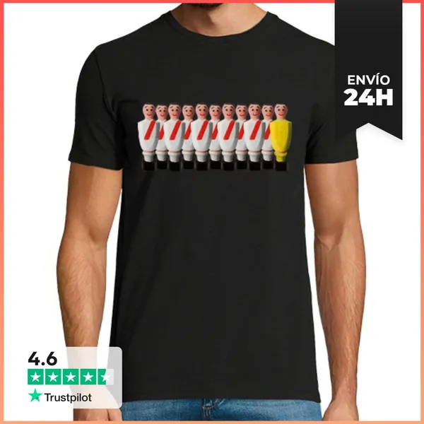 Camiseta Hombre Clásica EQUIPO VALLECAS LaTostadora