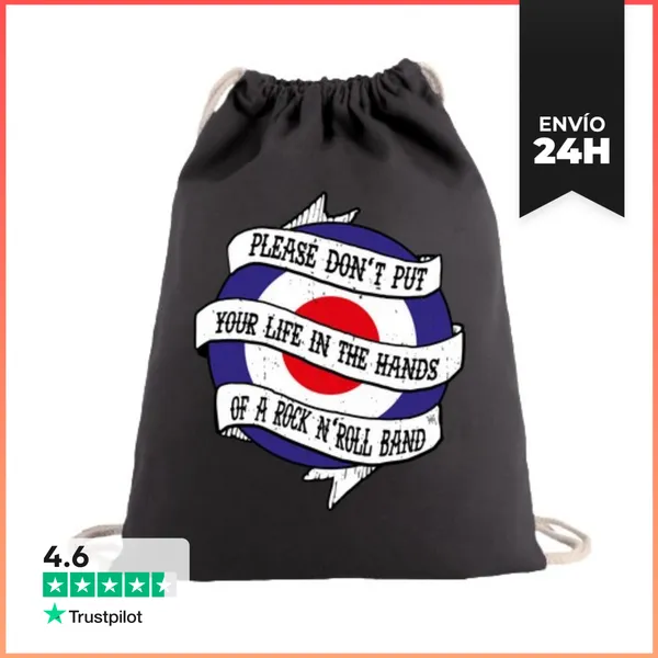 Mochila Saco Con Cuerdas PUT YOUR LIFE Bolsa LaTostadora