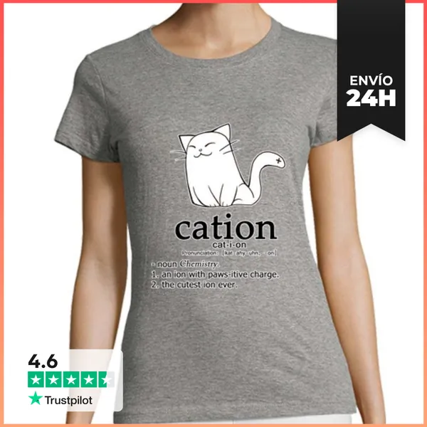 Camiseta Mujer Clásica Cation LaTostadora