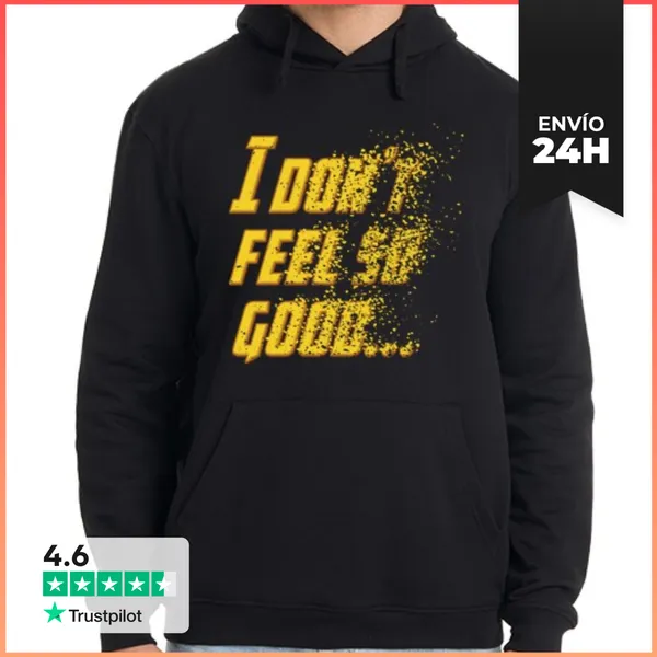 Sudadera Unisex Con Capucha Bad Feeling LaTostadora