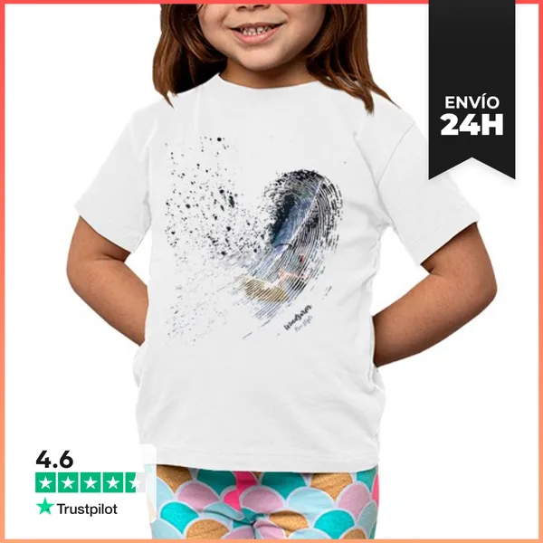 Camiseta Clásica Para Niños Windsurfer. Free Style LaTostadora