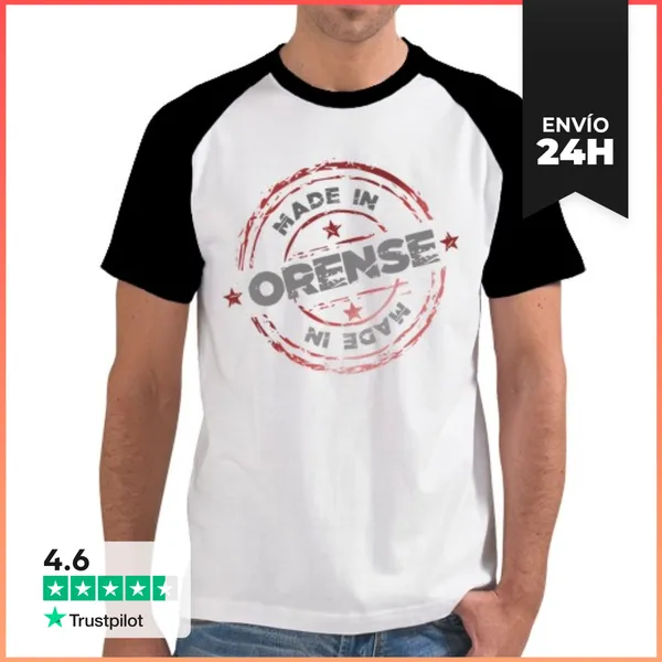 Camiseta Hombre, Estilo Béisbol Orense LaTostadora