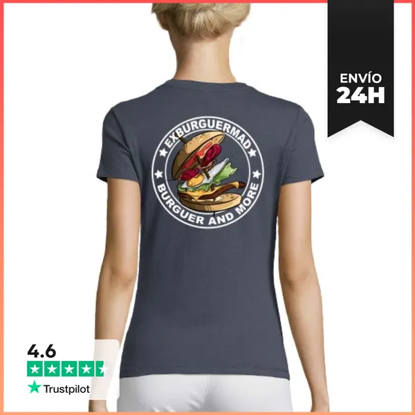 Camiseta Mujer Clásica Exburguermad LaTostadora