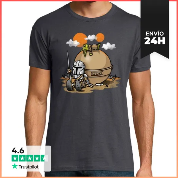 Camiseta Hombre Clásica Amigos Para Siempre LaTostadora