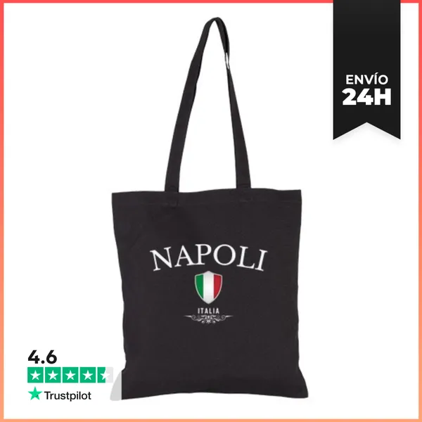 Bolsa De Tela Amo Nápoles, Recuerdo De Nápoles LaTostadora