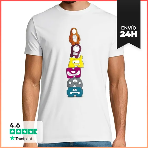 Camiseta Hombre Clásica MoEquilibrio LaTostadora
