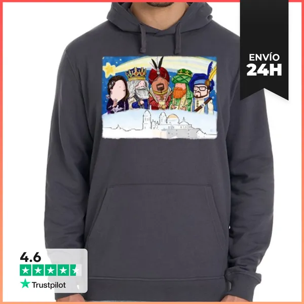 Sudadera Unisex Con Capucha REYES LaTostadora