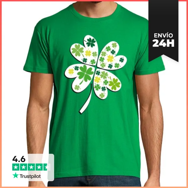 Camiseta Hombre Clásica TREBOL LaTostadora