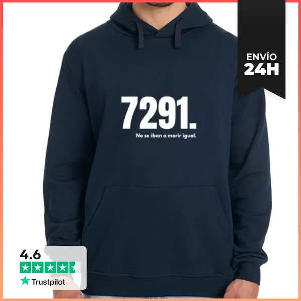 Sudadera Unisex Con Capucha 7291 Covid Madrid No Se Iban A Morir