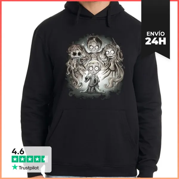Sudadera Unisex Con Capucha Draco's Nightmare LaTostadora