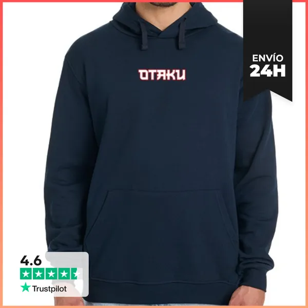 Sudadera Unisex Con Capucha Efecto Anime Sudadera Biggest Otaku