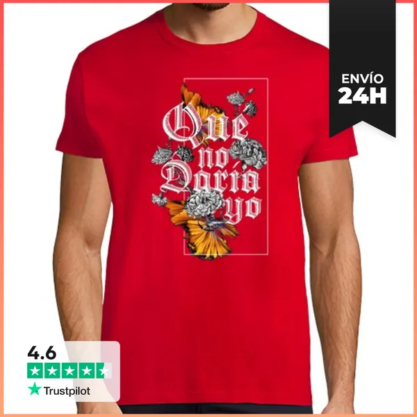Camiseta Hombre Clásica Que No Daria Yo Blanco LaTostadora
