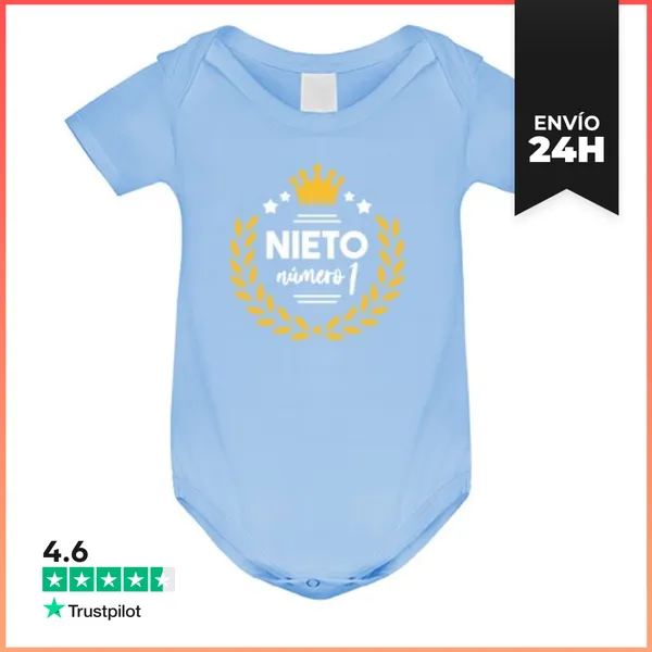 Body Bebé Nieto Número 1 LaTostadora