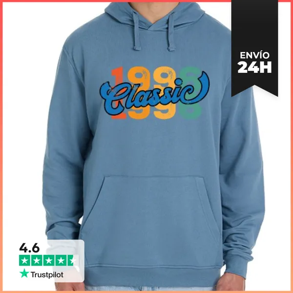 Sudadera Unisex Con Capucha 1996 Classic LaTostadora