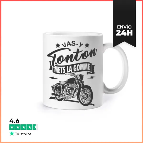 Taza Adelante Tío Pon La Goma LaTostadora