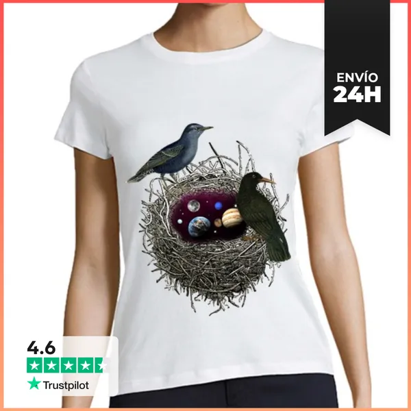 Camiseta Mujer Clásica Nest LaTostadora