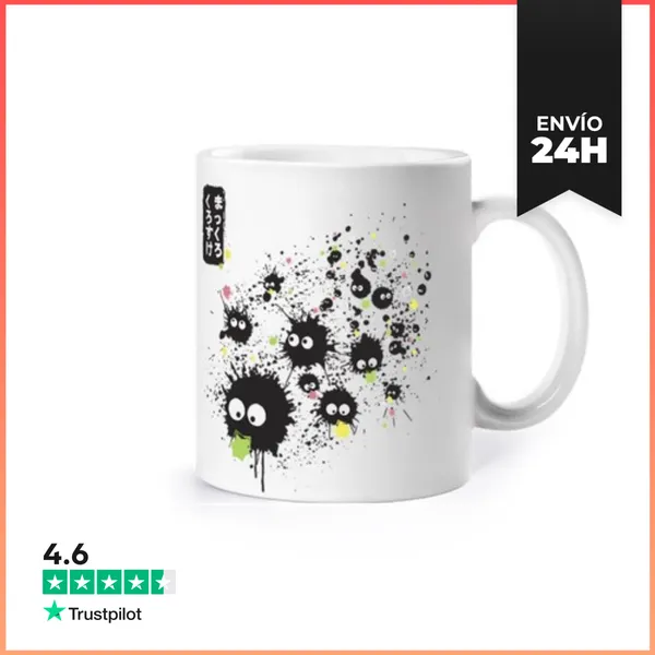 Taza Makkuro Kurosuke Ink LaTostadora