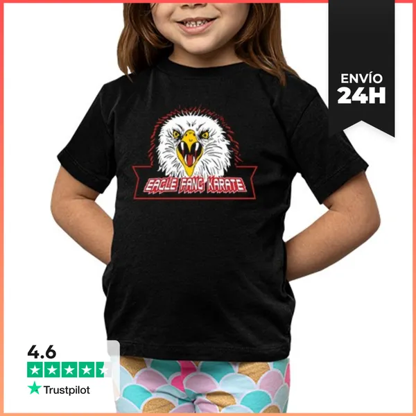 Camiseta Clásica Para Niños Eagle Fang Karate - Cobra Kai